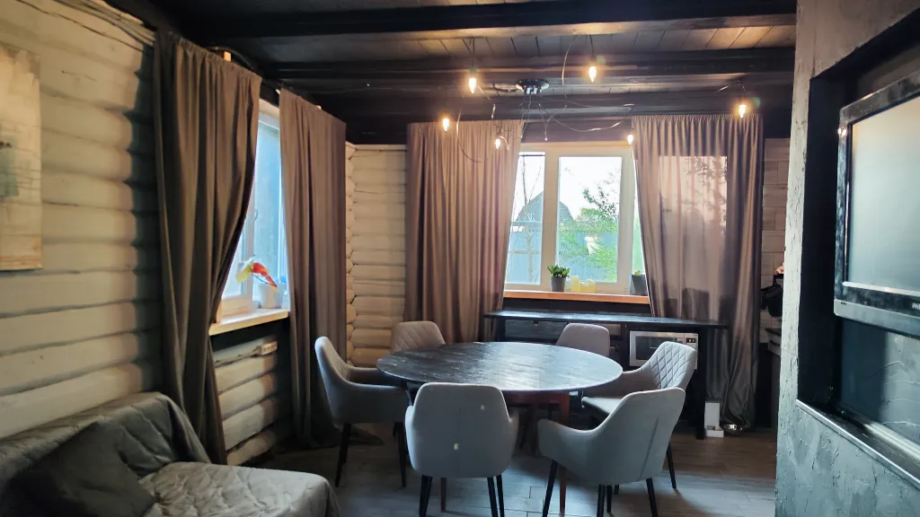 Лофтхаус у курорта завидово с костровищем и сауной