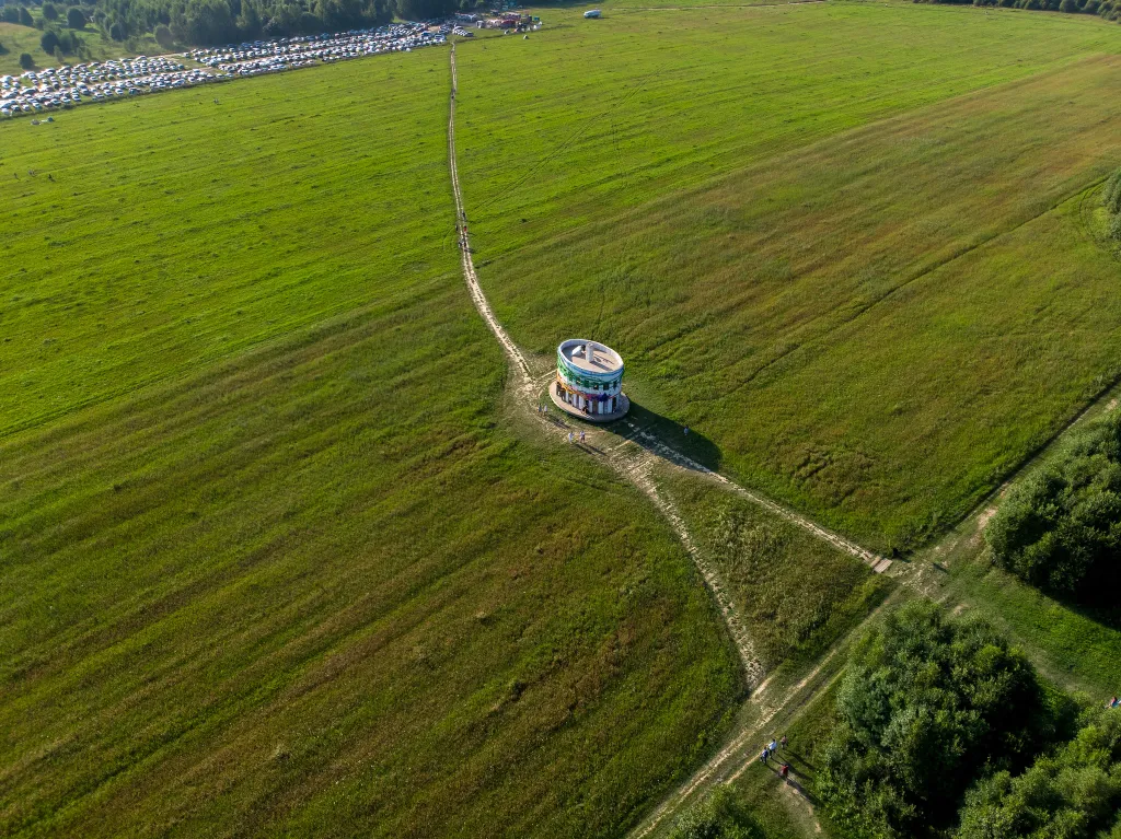 Дом в арт-парке Никола-Ленивце