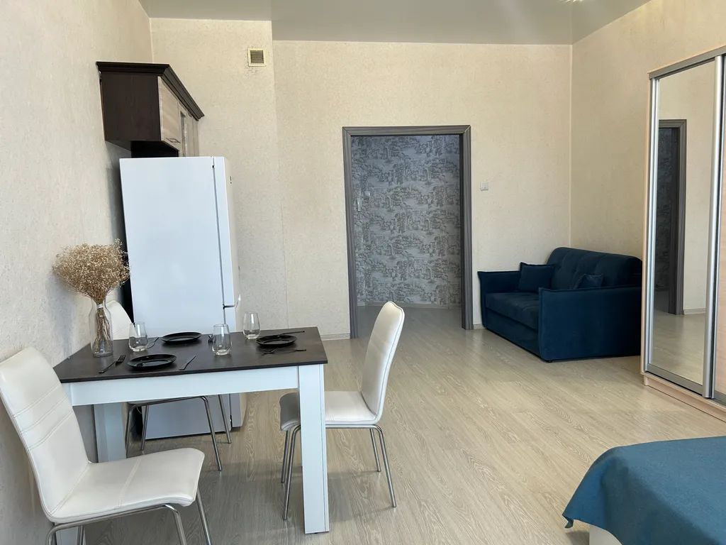 Уютная чистая студия со свежим ремонтом в центре города