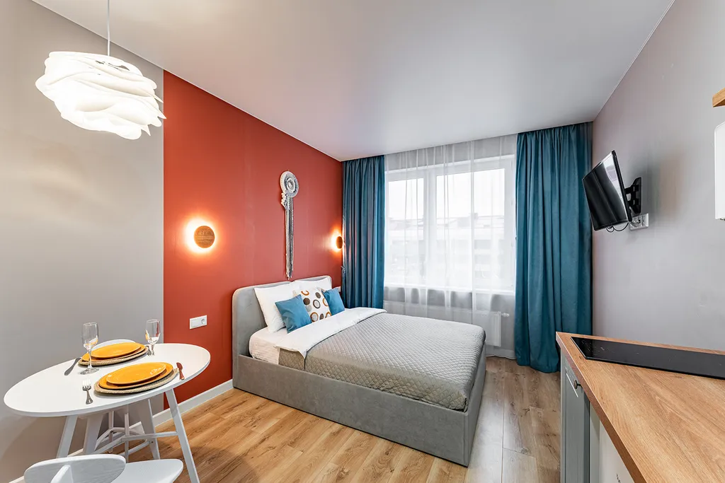 Квартира Квартира Студия Сканди вблизи аэропорта Домодедово и трассы М4 — Сапроново