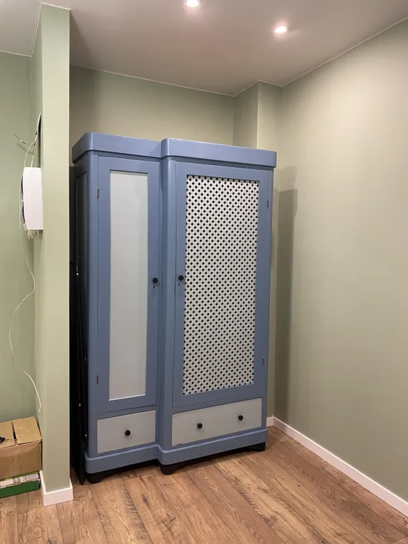 Зелёная студия в элитном доме города