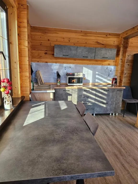 Коттедж Загородный дом "Тотем Камчатка" с термальным бассейном, баней и чаном — Термальный