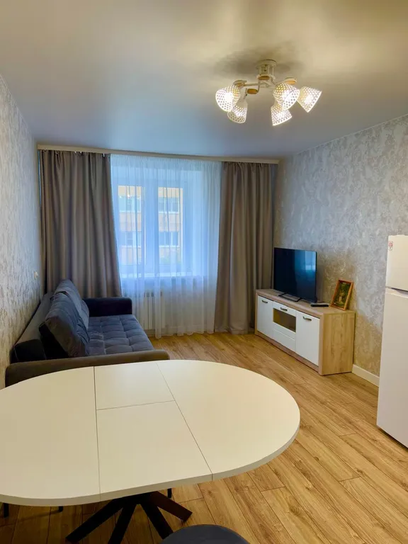 Современная квартира с большой кухней-гостиной