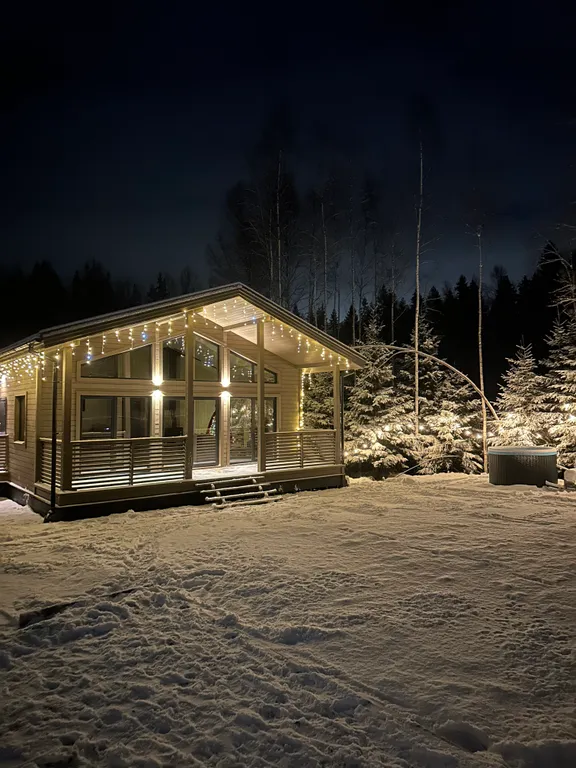 Коттедж Уютный дом в окружении леса — Лебяжье