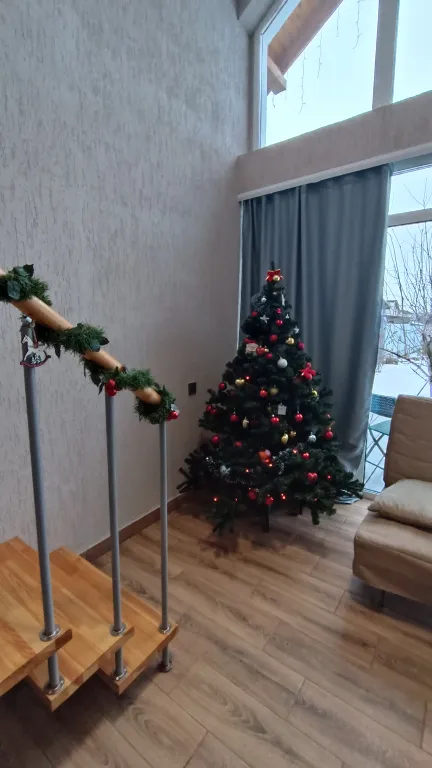 Загородный дом с баней на дровах