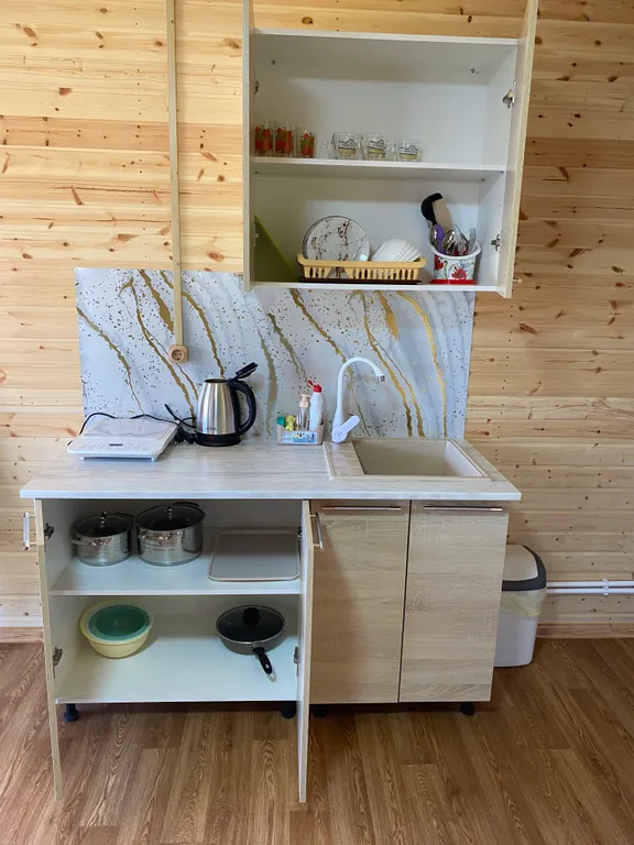 Уютный деревянный домик