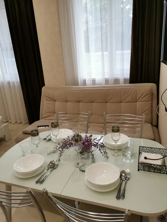 Квартира Квартира Уютная студия рядом с ТРЦ Мандарин — Сириус