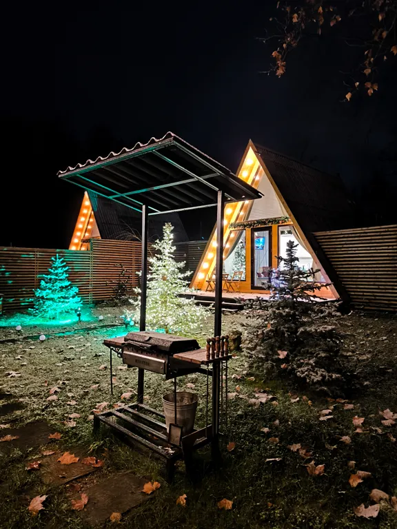 Дом в стиле Афрейм Дача у Горы