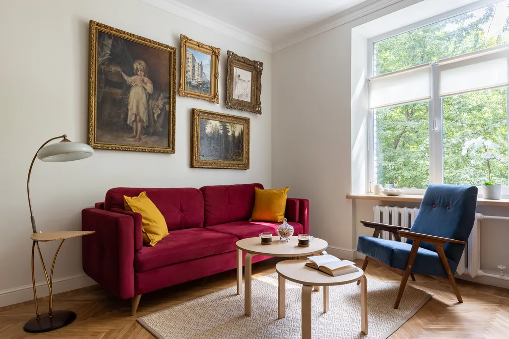 Квартира Атмосферная квартира в стиле mid century — Санкт-Петербург
