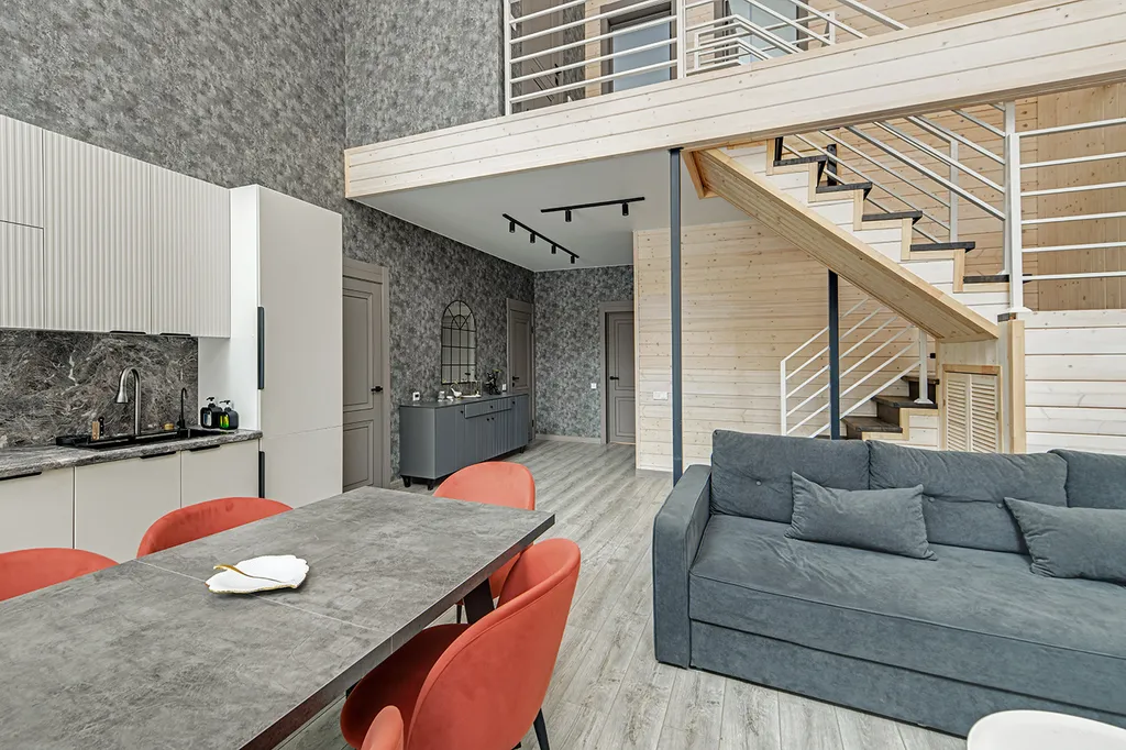 Дом с чаном в лесу