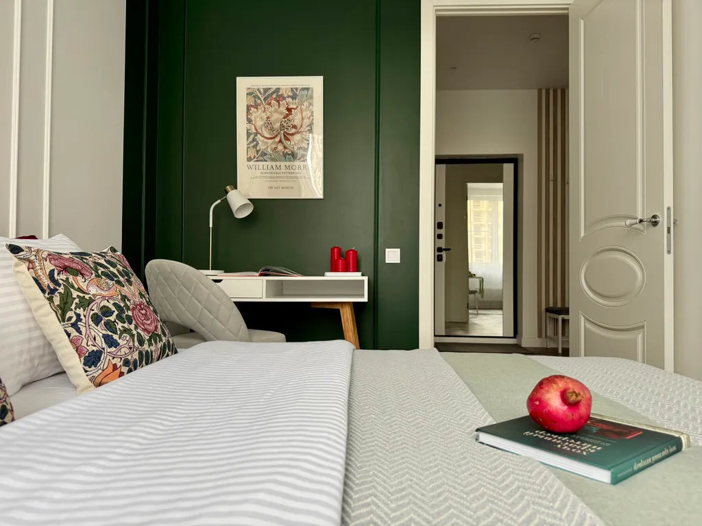 Квартира Современные 1-комнатные апартаменты, 2 кровати — Москва