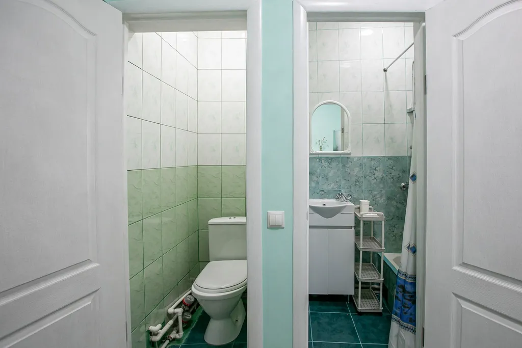 Квартира-студия с шикарным видом из окна на горы и парк