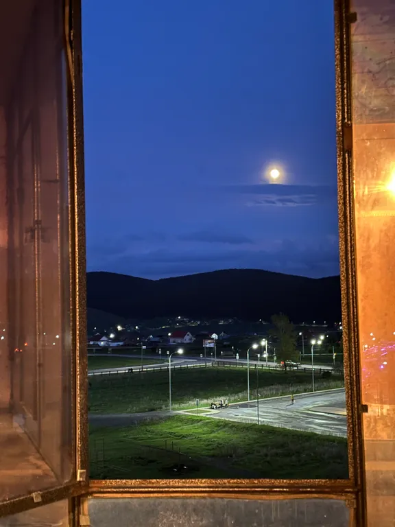 В нашей квартире чистота и порядок, шикарный вид на горы