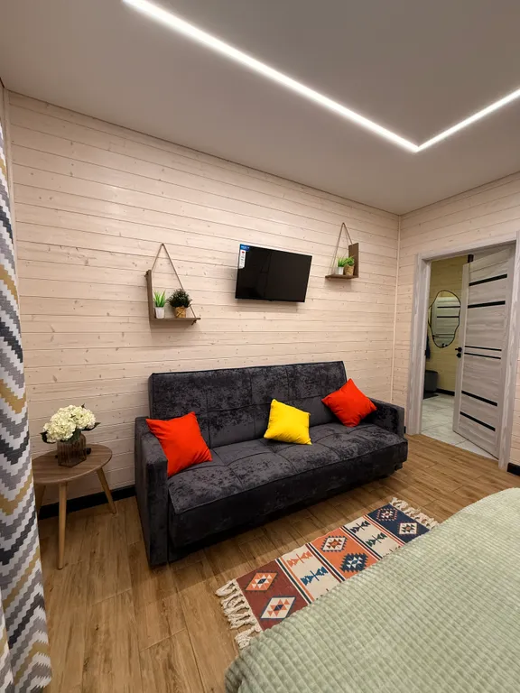 Гостевой дом с баней и чаном в лесу