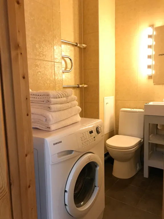 Большая светлая квартира-студия