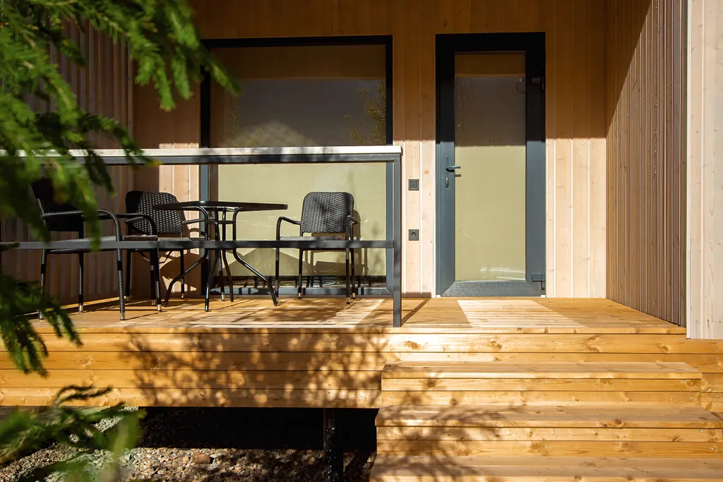 Домик с видом на Гуамское ущелье и выходом к бассейну