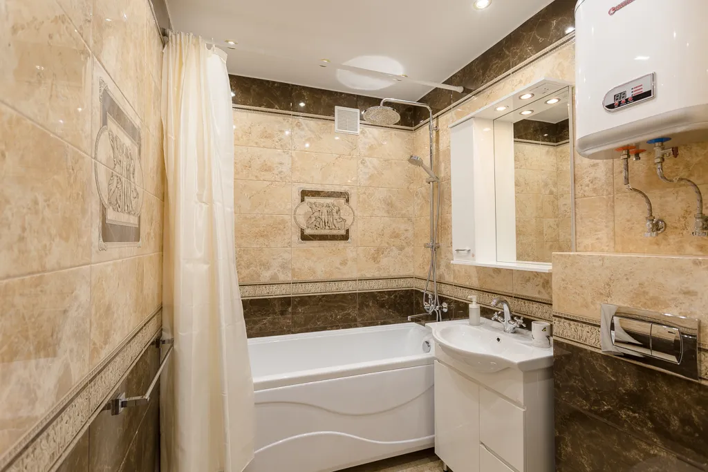 Уютные люкс апартаменты Каролина в новом доме в теплых тонах