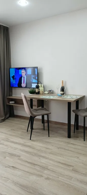 Уютная студия новом развивающимся районе Новопатрушево