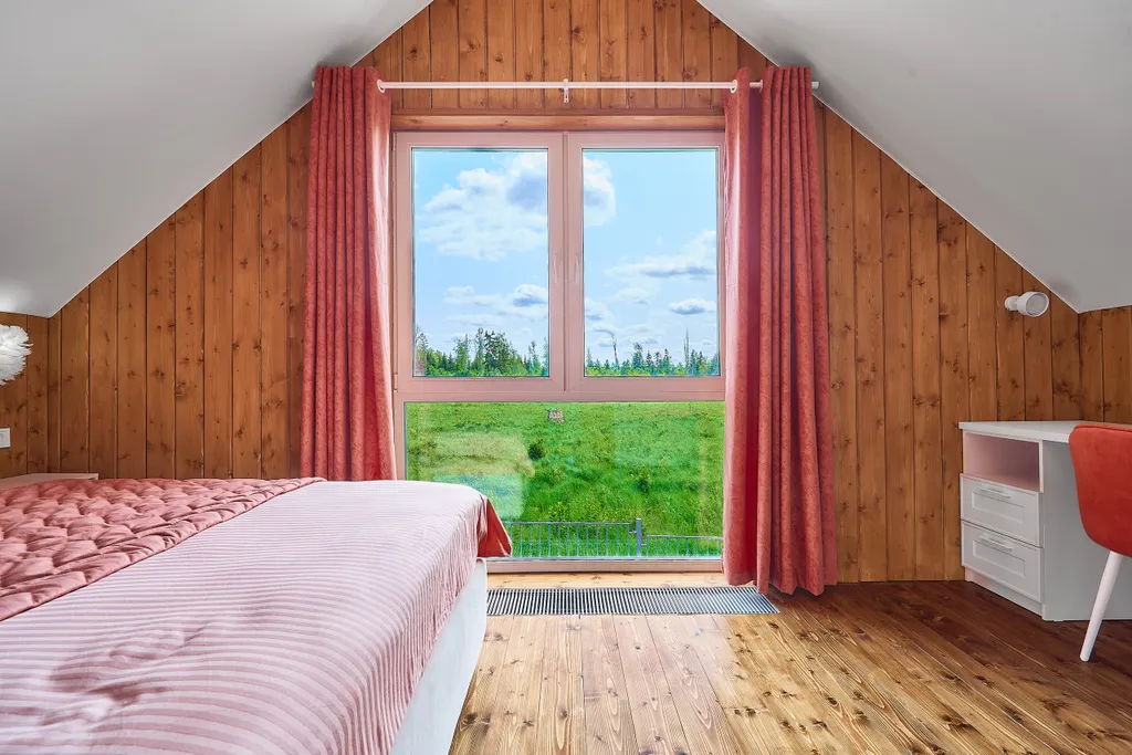 Коттедж Барнхаус с баней, видом на лес — Истра