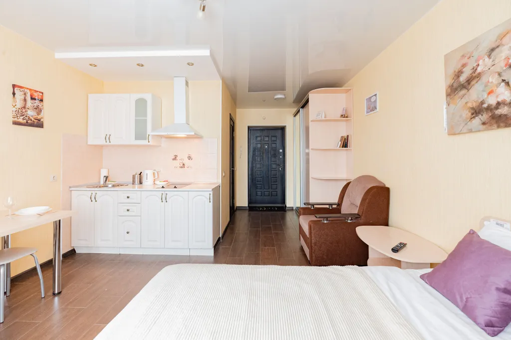 Уютная студия у НИИ Онкологии и ТПУ