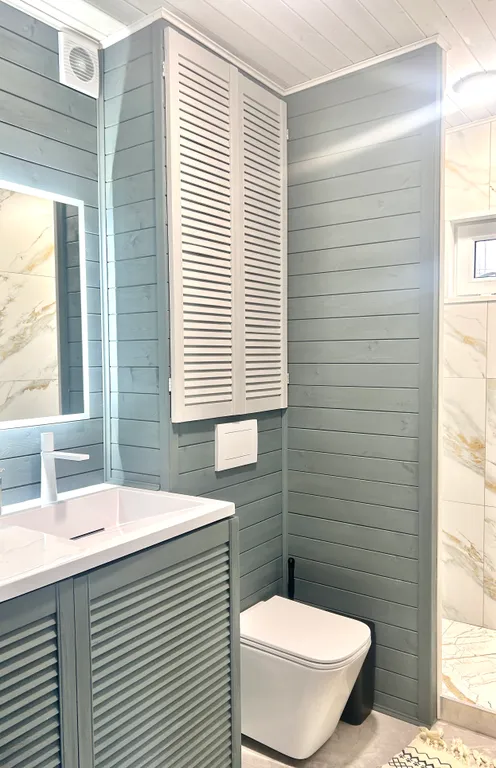 Уникальный дом-баня с собственной террасой