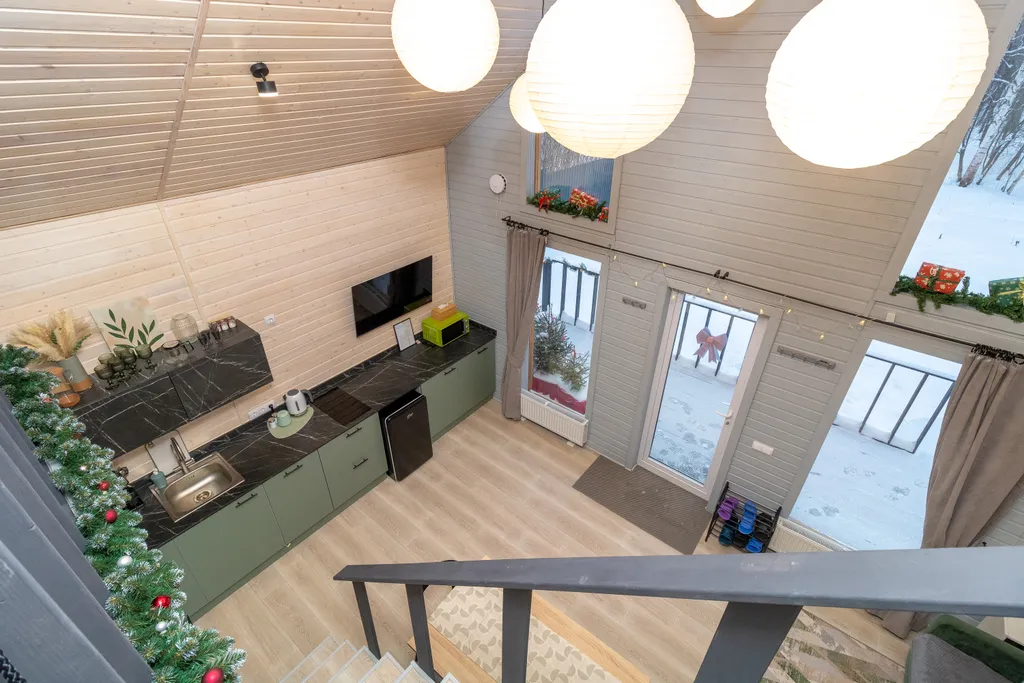 Домик для отдыха у леса