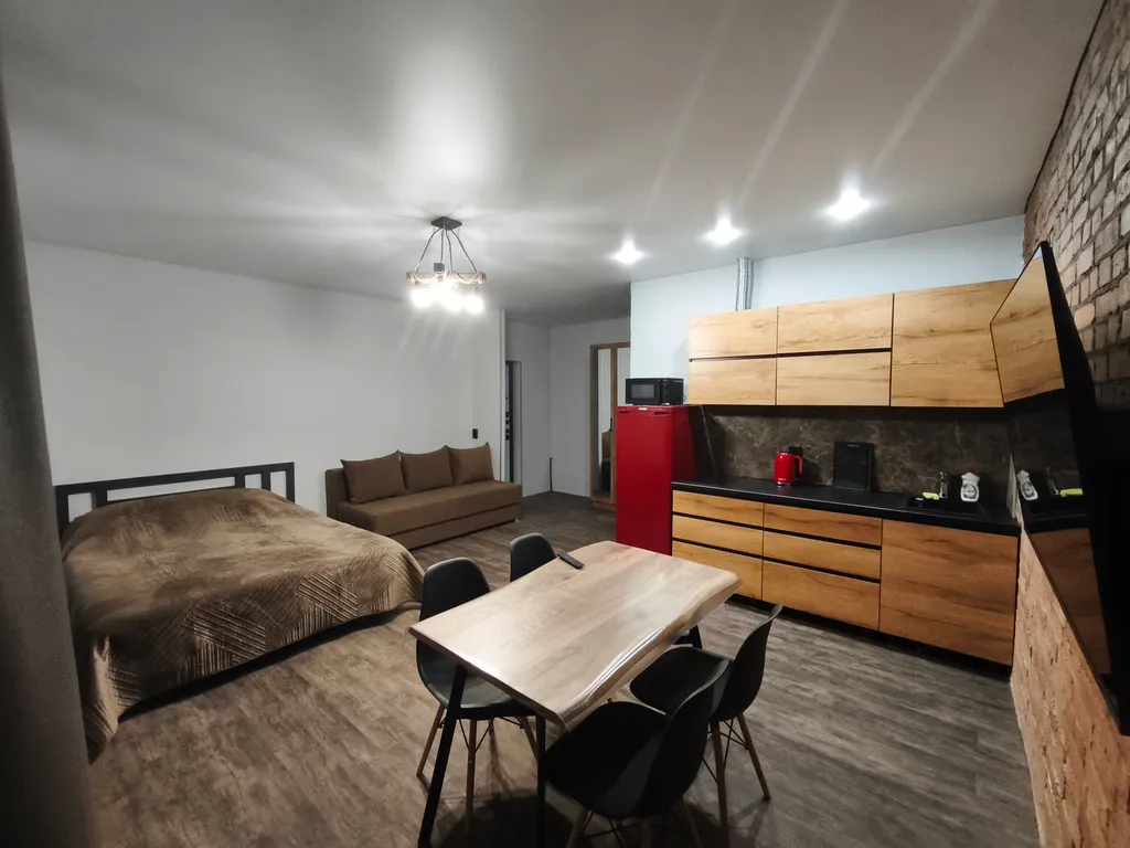 Квартира Квартира Лофт-студия с видом с 17 этажа — Красноярск