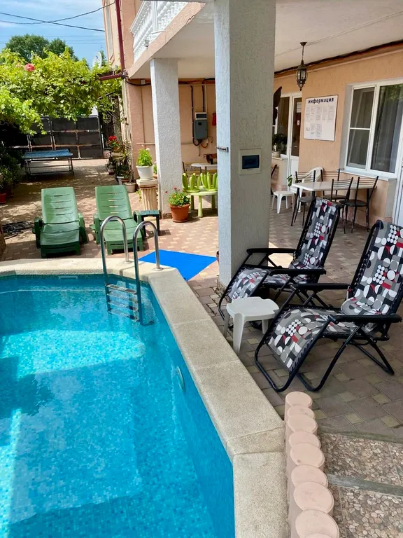 Апартаменты с отдельным двориком