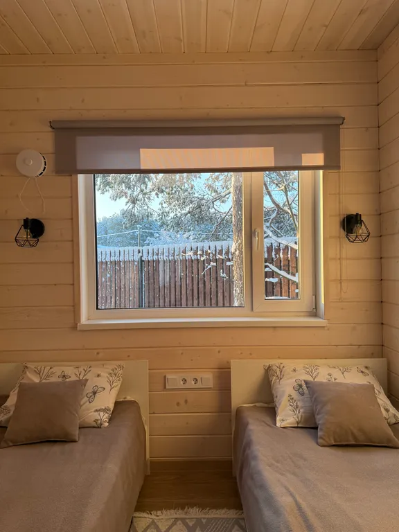 Уютный дом с живописным видом на лес