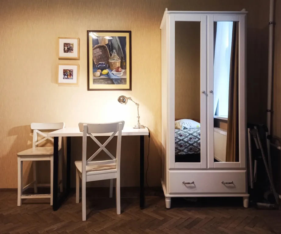 Квартира Квартира Атмосферная трёшка с видом на Екатерининский парк. — Пушкин