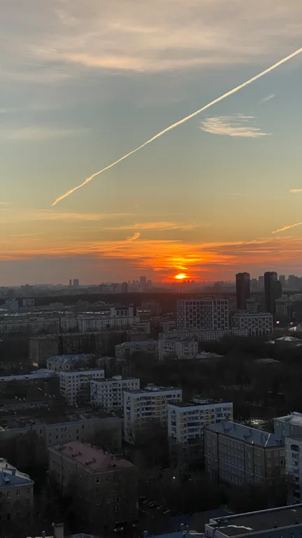 Квартира Квартира Уютная видовая студия возле Останкино — Москва