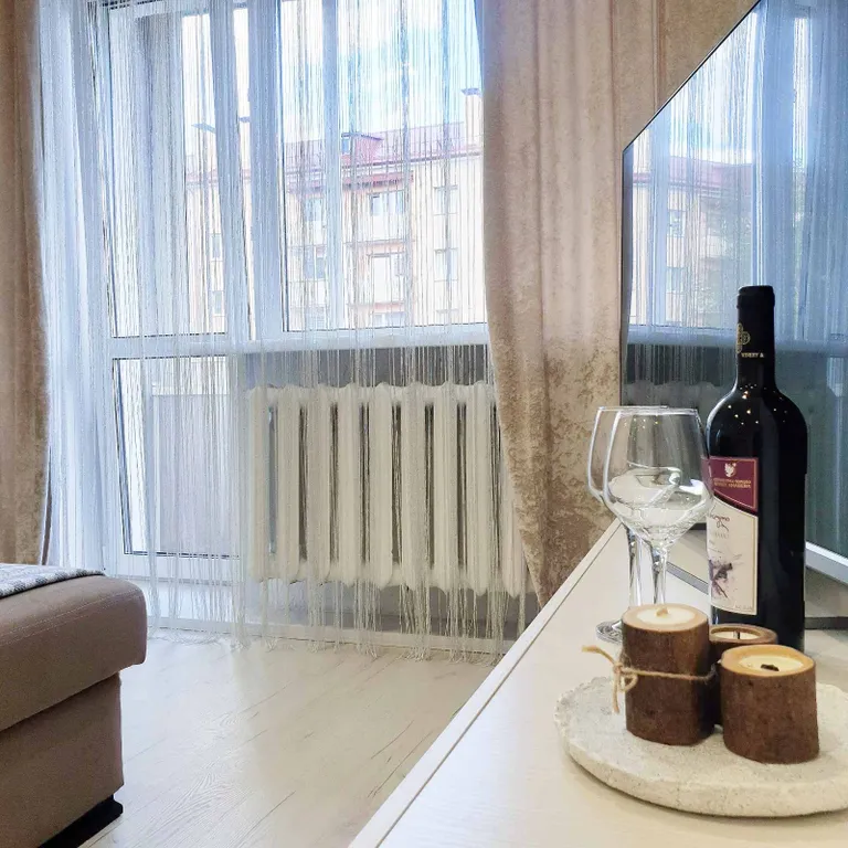 Светлая квартира на центральной улице города