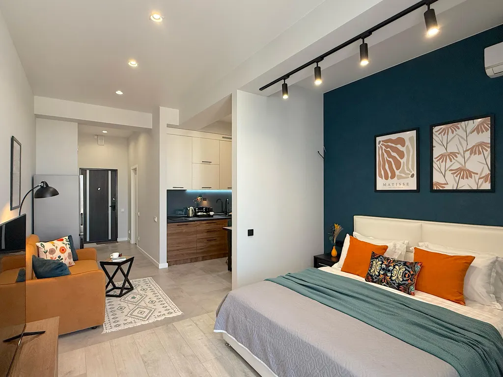 Апартамент Акваделюкс у моря с бассейном