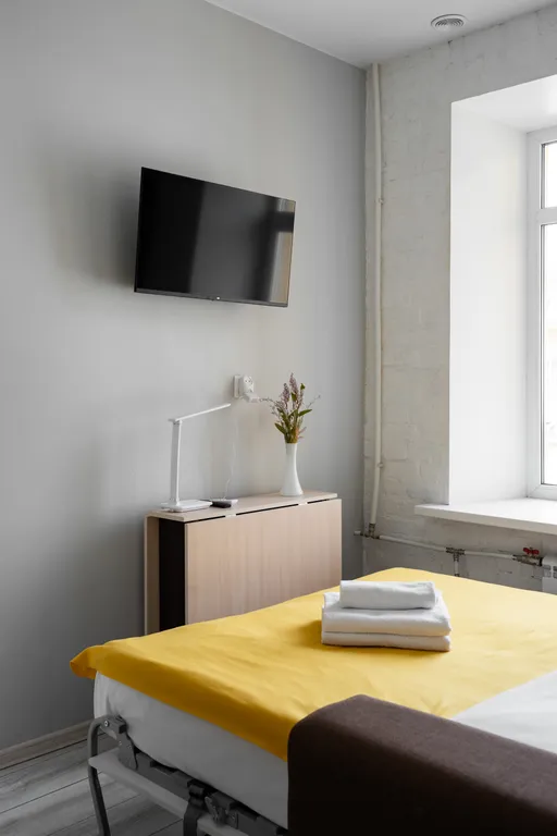 Квартира Квартира Студия у метро Спортивная и Академии Можайского — Санкт-Петербург