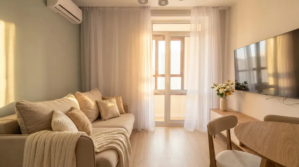 Квартира Квартира Стильная евродвушка с балконом — Екатеринбург