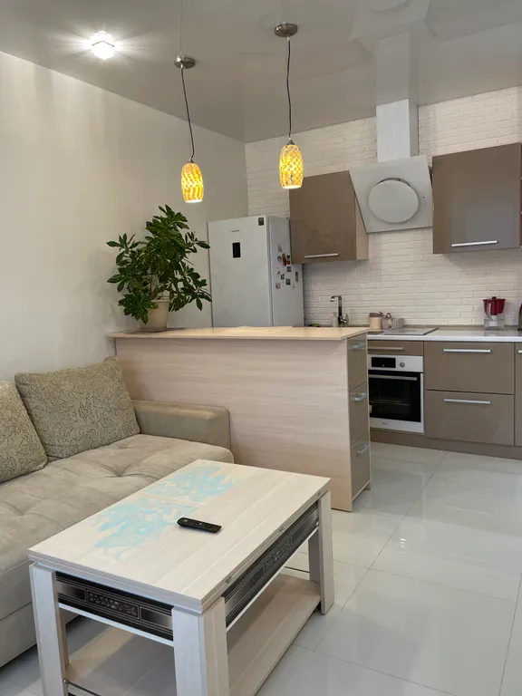 Уютная квартира с современным ремонтом в новом элитном доме