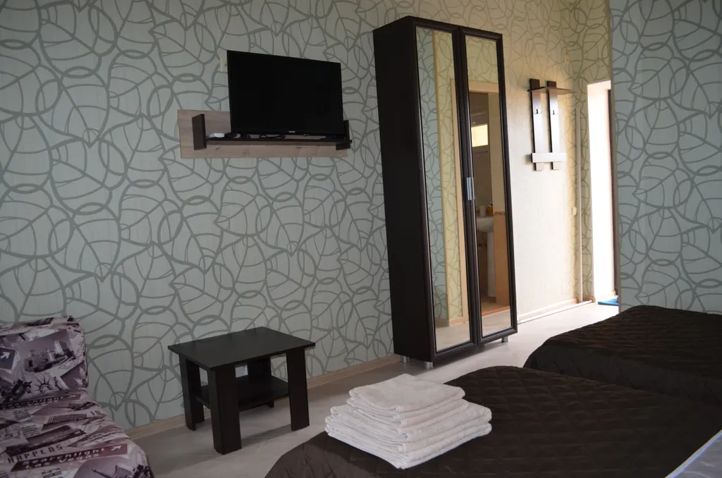 Комната с видом на море со всеми удобствами и отдельным входом