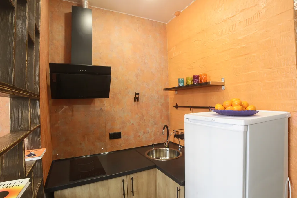 Квартира Квартира Апельсиновая студия рядом с метро — Москва