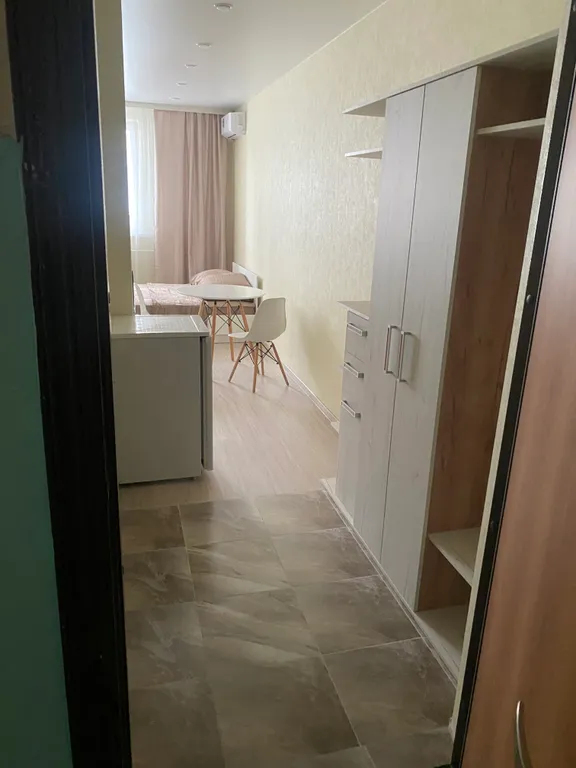 Светлая студия со всеми условиями для комфортного проживания