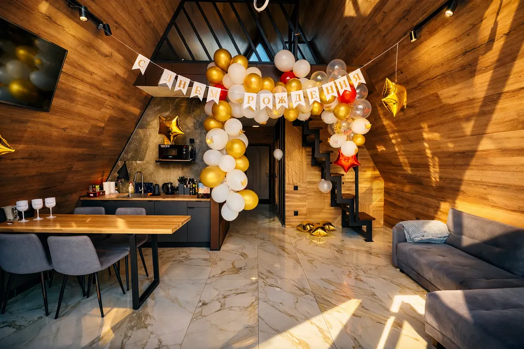 Афрейм с банным чаном и большой баней