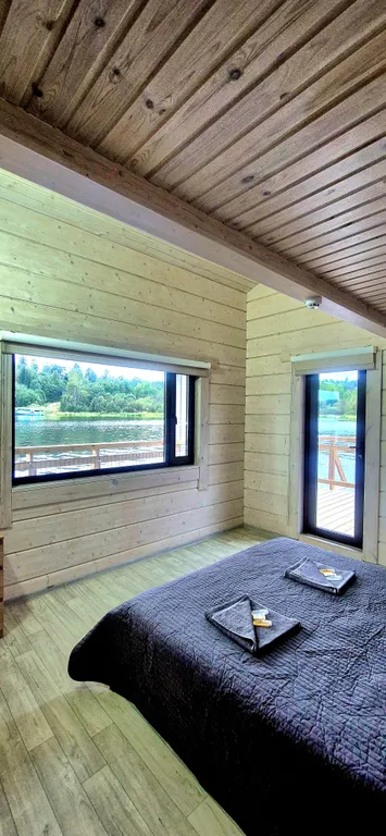 Раухала Деревянный Коттедж на воде