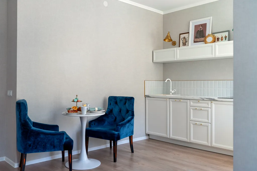 Квартира Квартира Студия с кондиционером у аэропорта Пулково — Шушары