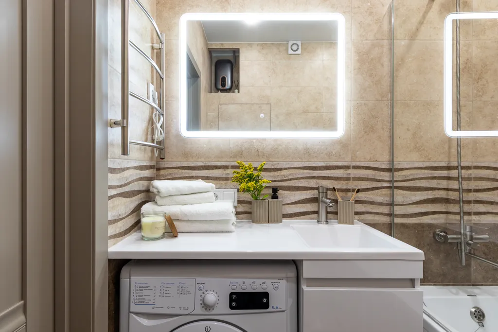 Квартира Однокомнатная квартира с видом на город, недалеко от метро — Санкт-Петербург