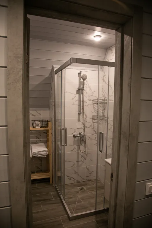 Дом A-Frame в лесном массиве