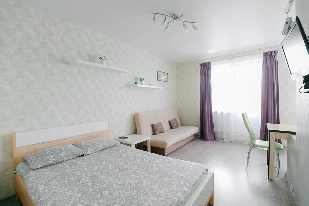 Студия в новом районе