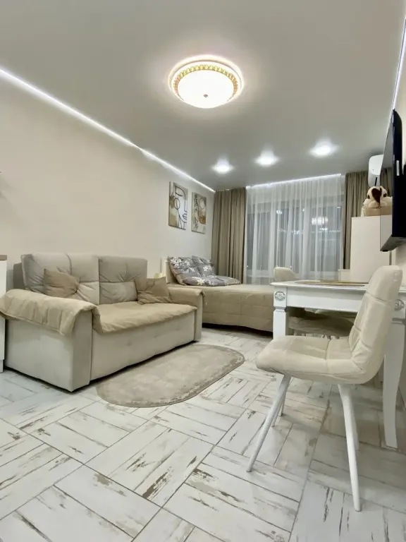 Квартира Уютная студия с видом на горы в новом ЖК в центре Белокурихи — аренда посуточно в Белокуриха