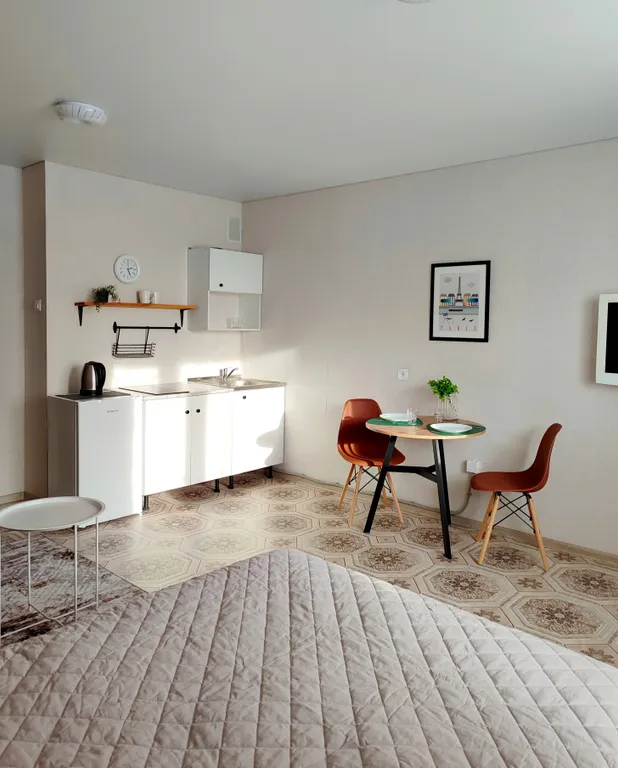 Солнечная студия в центре города