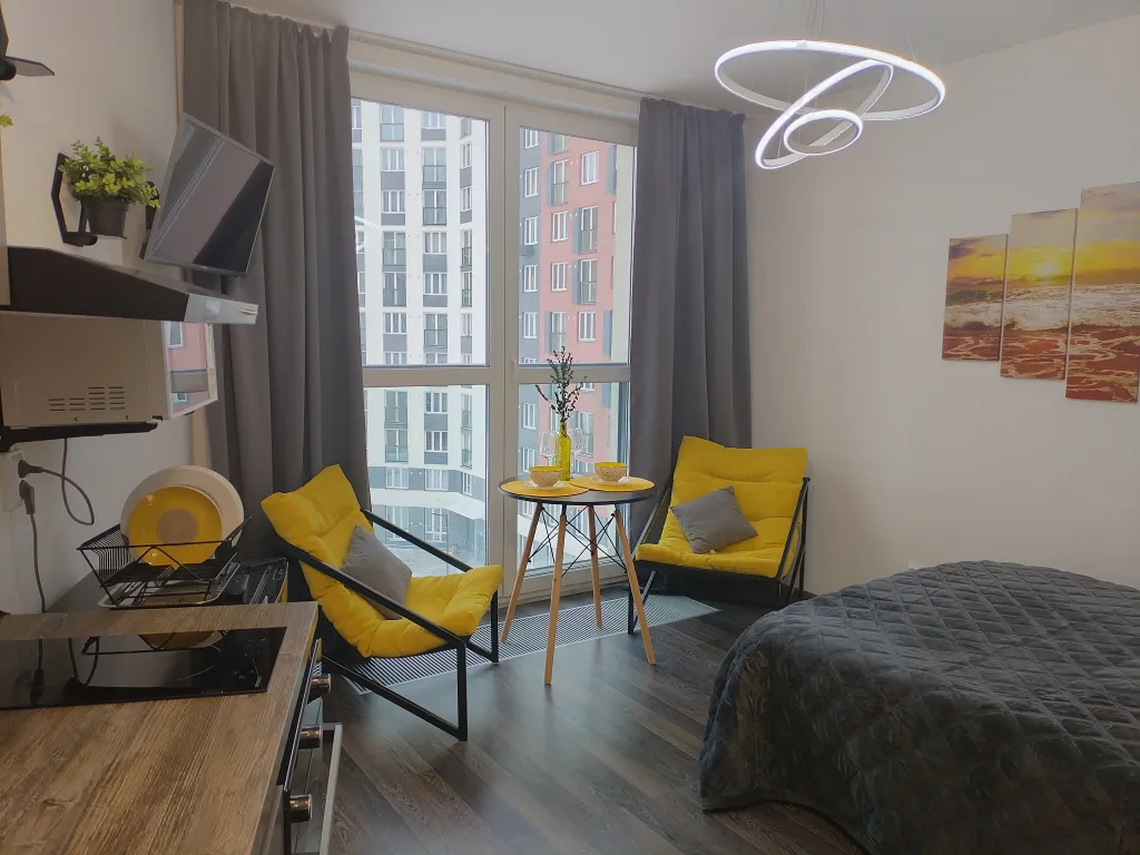 Уютная студия в Академическом районе