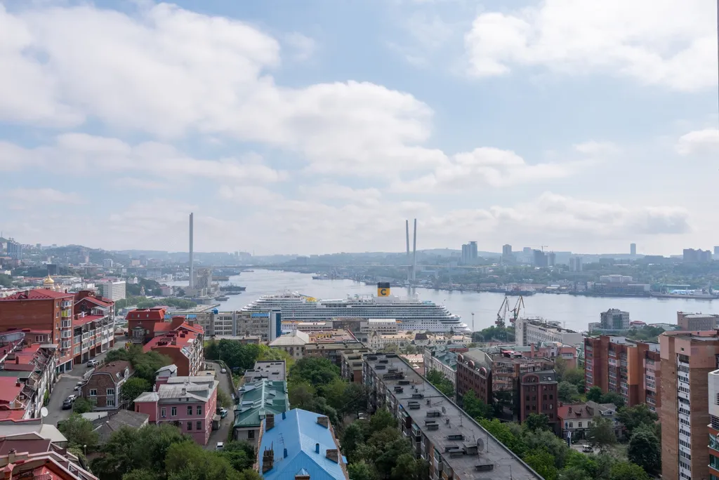 Квартира Квартира с видом на залив Золотой рог — Владивосток