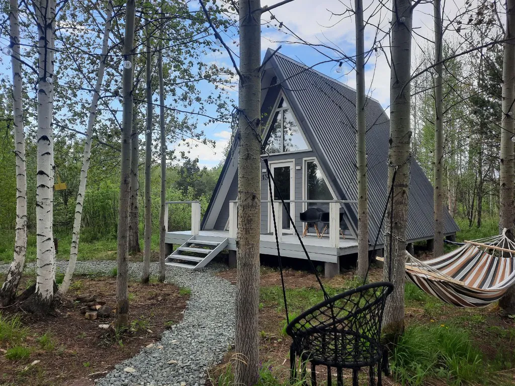Коттедж Коттедж Уютный a-frame свобода леса — Екатеринбург